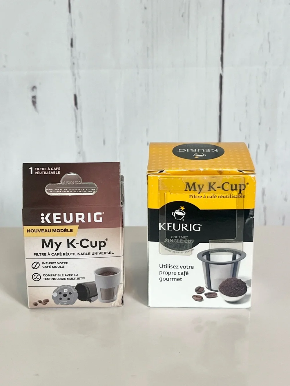 Keurig My K-Cup Reusable Coffee Filter Set of Two different styles New in Box
